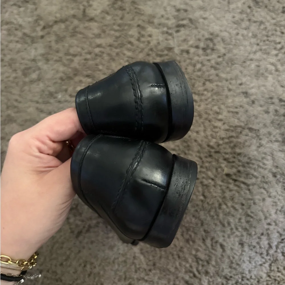 Salvatore Ferragamo Penny Dress Loafer, Size 10 - Black - Picture 8 of 10